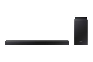 Get the Samsung T45E 2.1 Channel Soundbar for the best sound bar for TV
