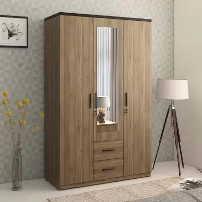 With a modern look and contemporary design, the Spacewood HOVER wardrobe is an excellent choice to buy on the upcoming offers on Flipkart.