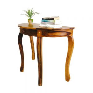 The Sheesham Wooden Console Table is amongst the best side coffee tables