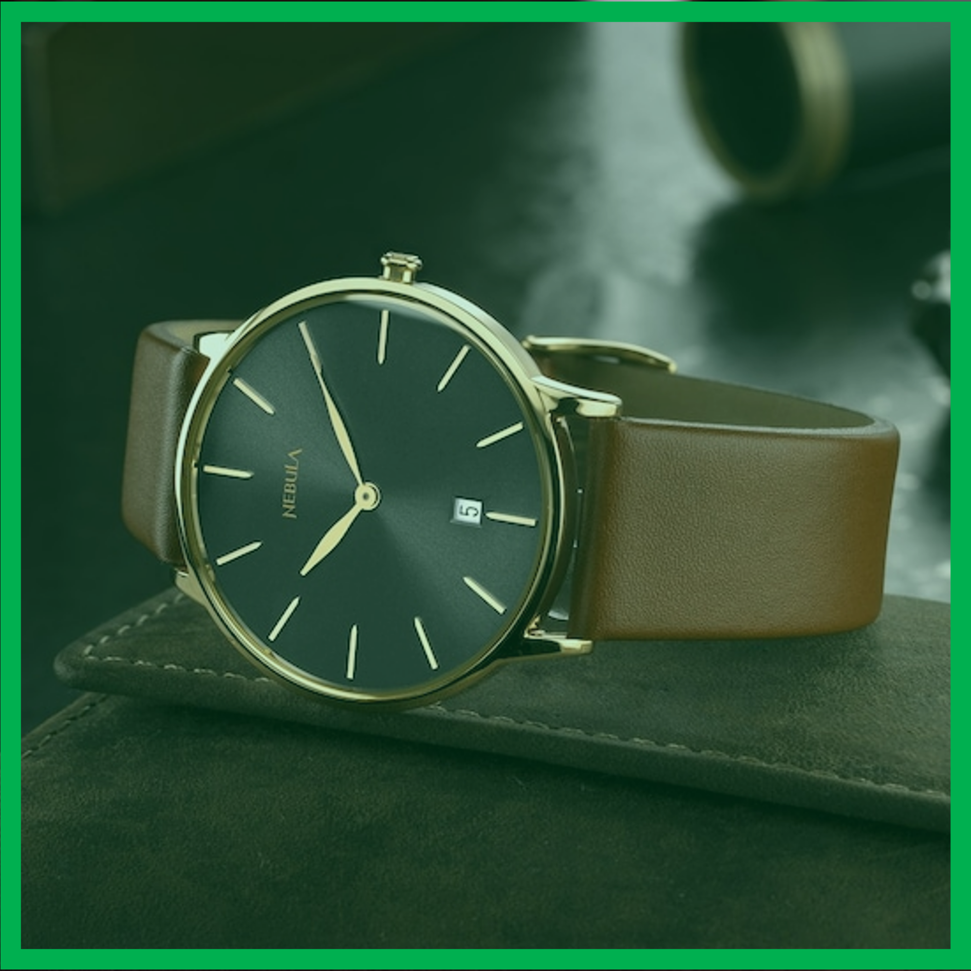 Vintage Titan Edge Slim Men's Wrist Watch Collectible Timepiece Watch