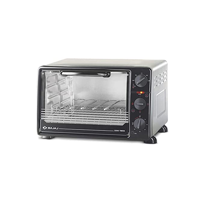 The bajaj 220 oven is a cost-effective and efficient model making it one of the best ovens for baking at home.