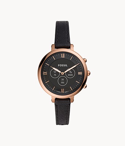 This fossil hybrid smartwatch doesn’t have the clinky look and feel of your average smartwatch.